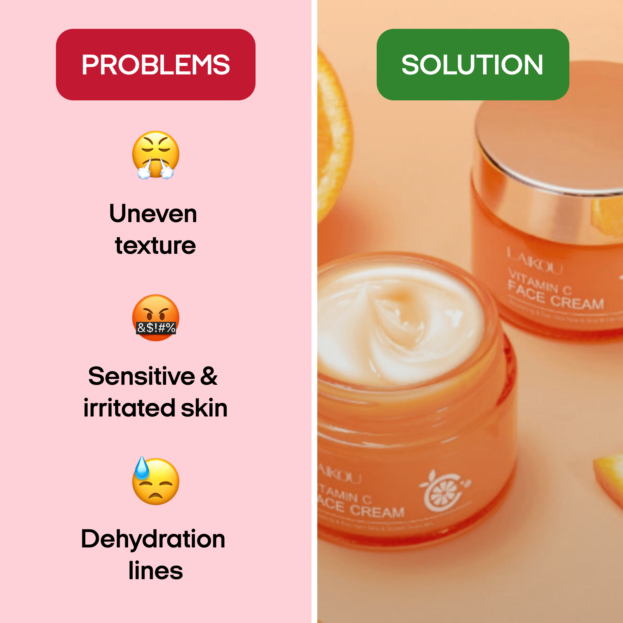 Vitamin C Cream Delicate Moisturizing Skin Care Products